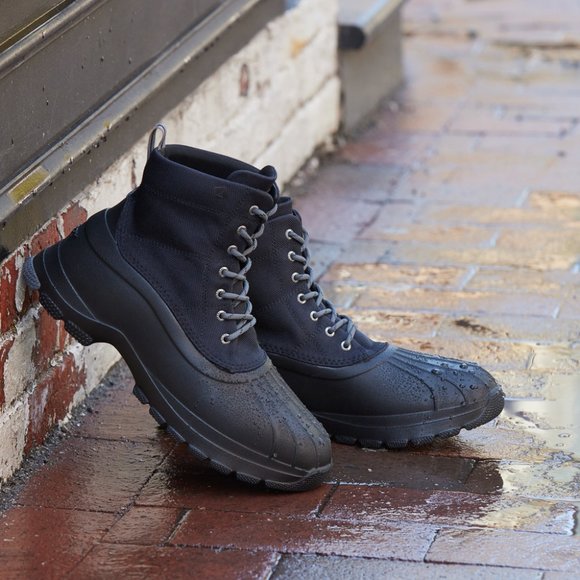 Men\'s Sperry Duck Float Seacycle Boot Black Size 10 M main image 4